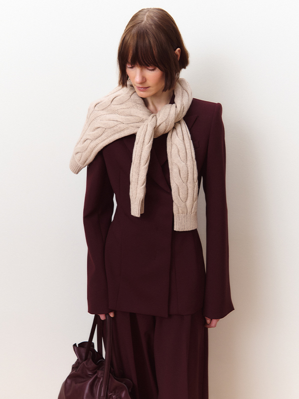 Giacca in gabardina