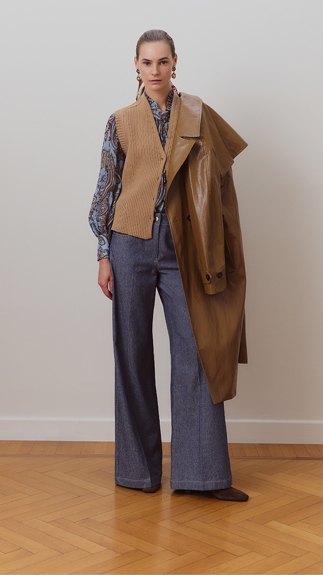 gilet in maglia