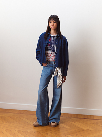 Jeans wide leg